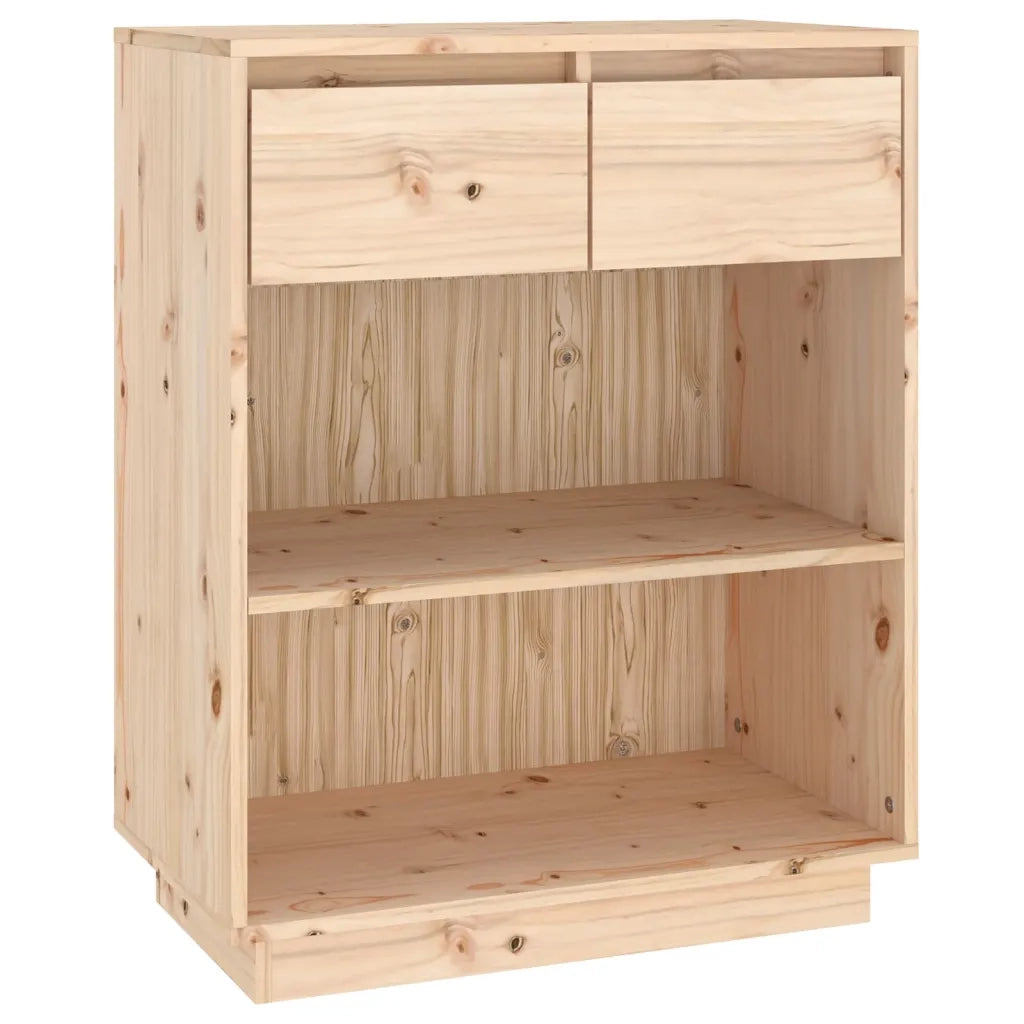 Mobile Consolle | Tavolo d'Ingresso 60x34x75 cm in Legno Massello di Pino