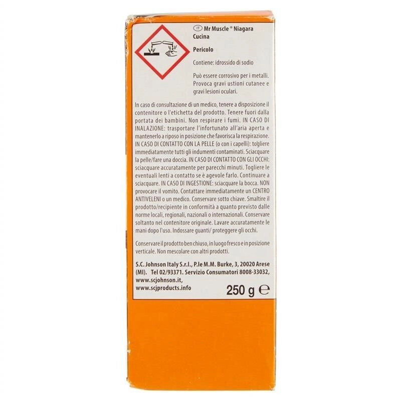 MISTER MUSCOLO DISGORGANTE NIAGARA 250 ML
