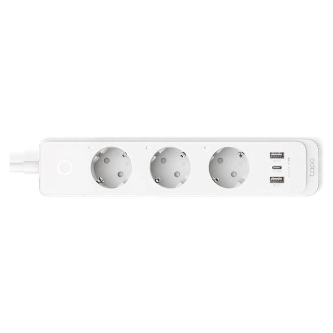 TP-Link Tapo P300 3 Prese AC Type F (CEE 7-4) 1.5mt 3 2300W Bianco