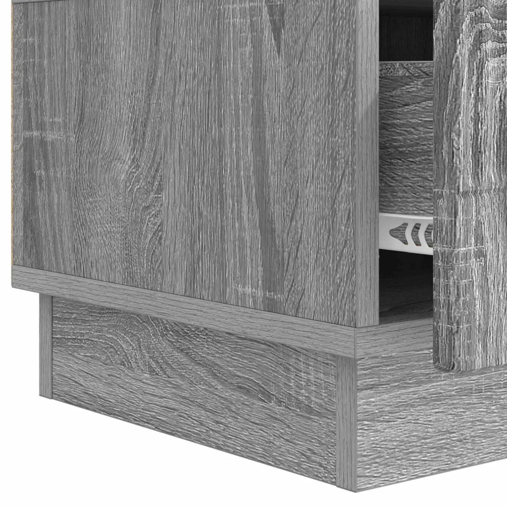 Mobile TV Grigio Sonoma 147 x 34,5 x 27 cm Legno ingegnerizzato 895401