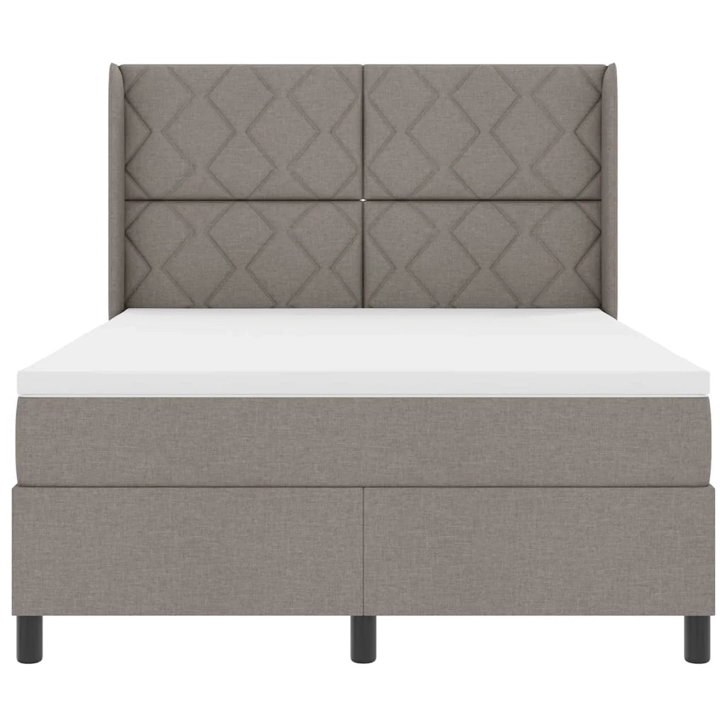 Letto a molle con materasso Talpa 140 x 190 cm Tessuto 3341704