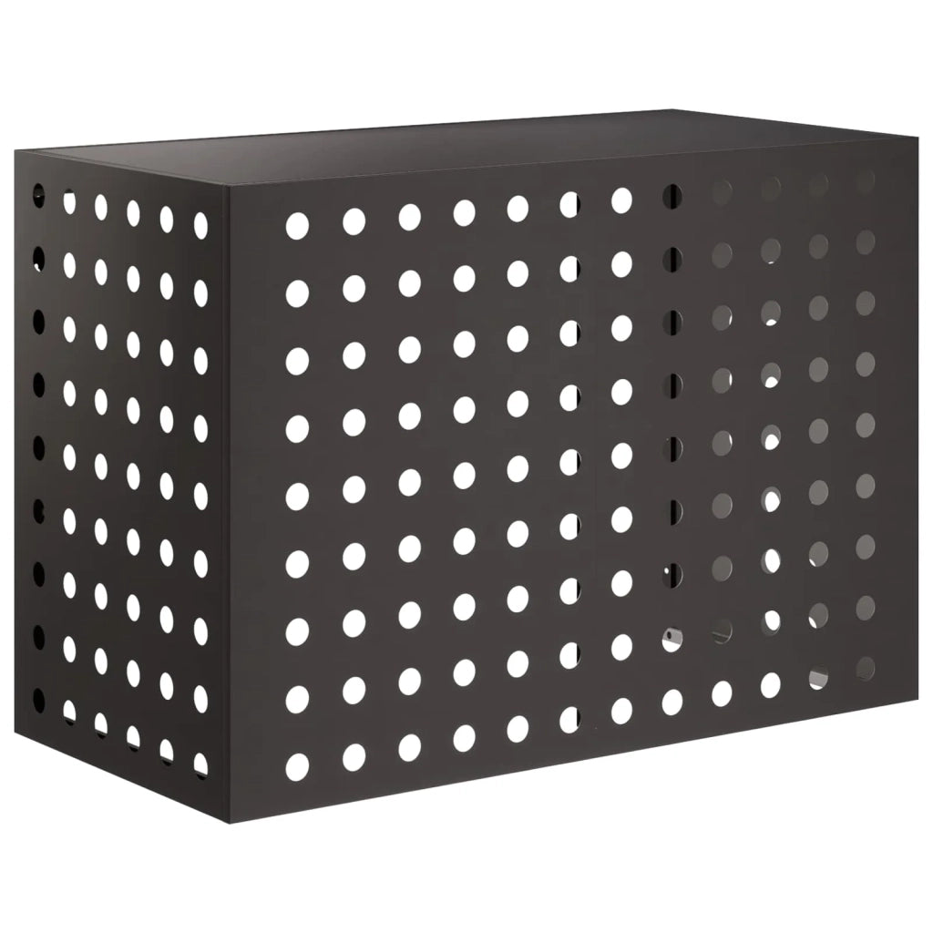 Copertura per condizionatore d'aria Nero 100 x 50 x 70 cm 8014129