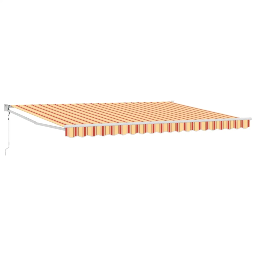 Tettuccio Elettrico Retrattile Giallo, Arancione e Bianco 3419007