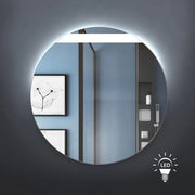 Specchio da Bagno Tondo diametro 60 cm Made Italy