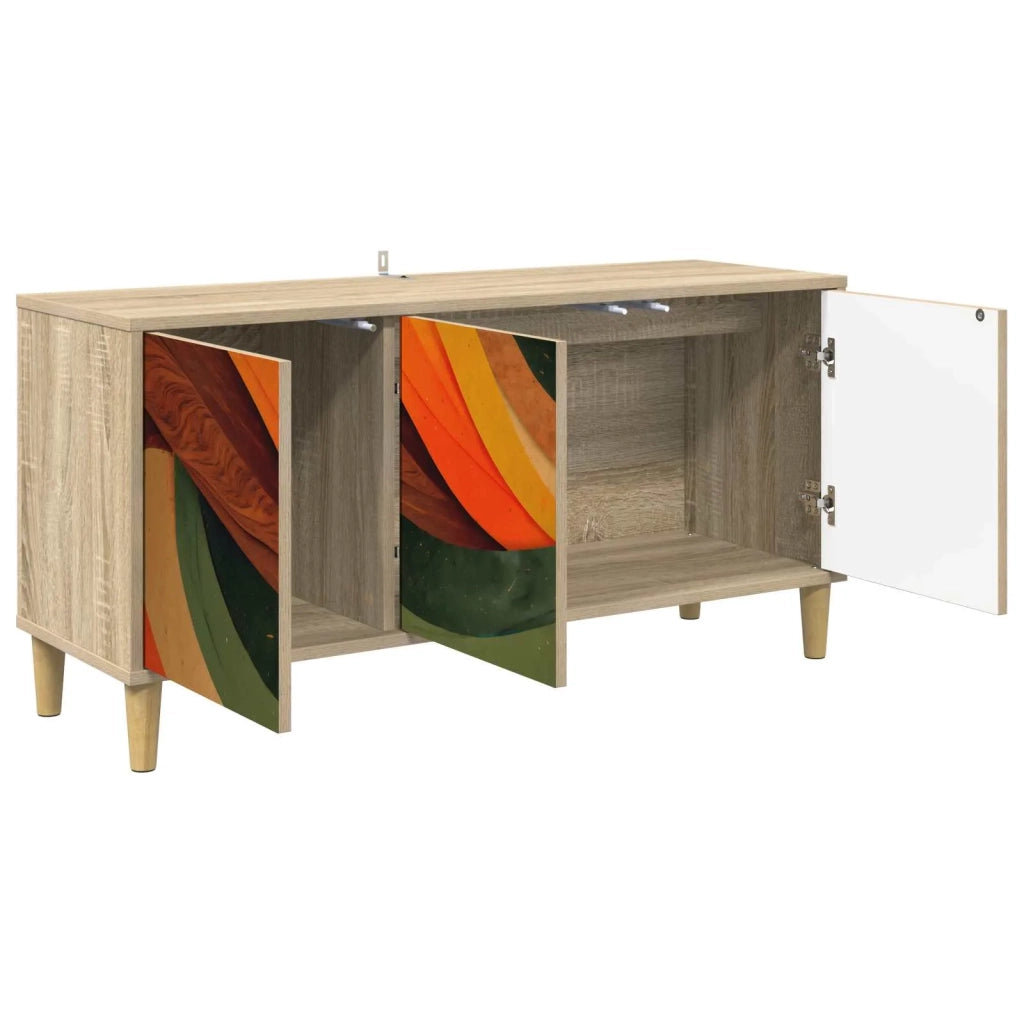 Mobile TV BONN 102 x 33 x 50 cm Sonoma Legno ingegnerizzato 8007081