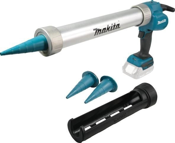 Makita DCG180ZX Pistola a cartuccia a batteria 18V con portacartucce 300 e 600 ml senza batteria e caricabatterie colore Nero