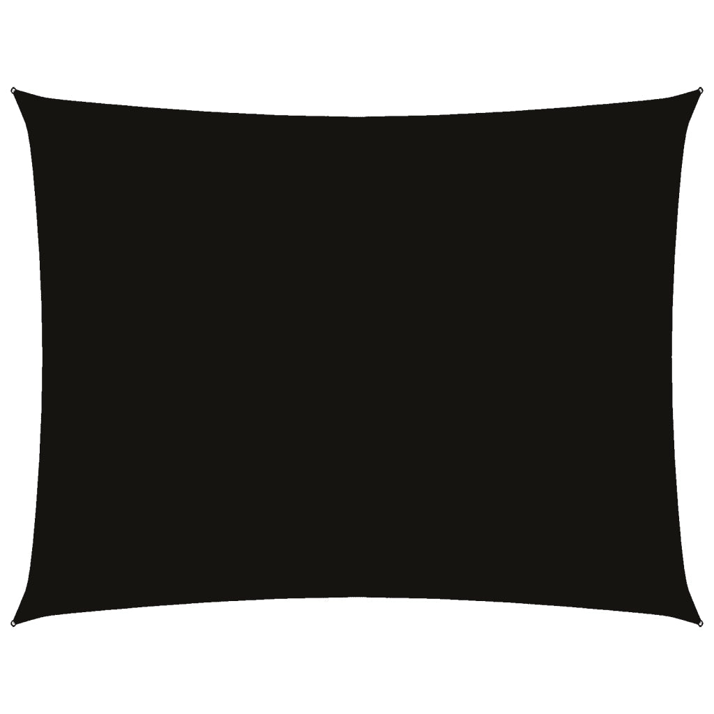 Parasole a Vela Oxford Rettangolare 2x3 m Nero