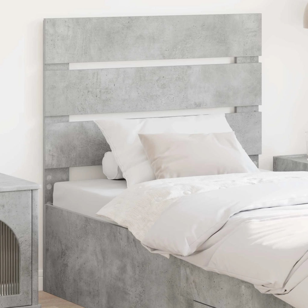 Testiera Grigio cemento Legno ingegnerizzato 887580