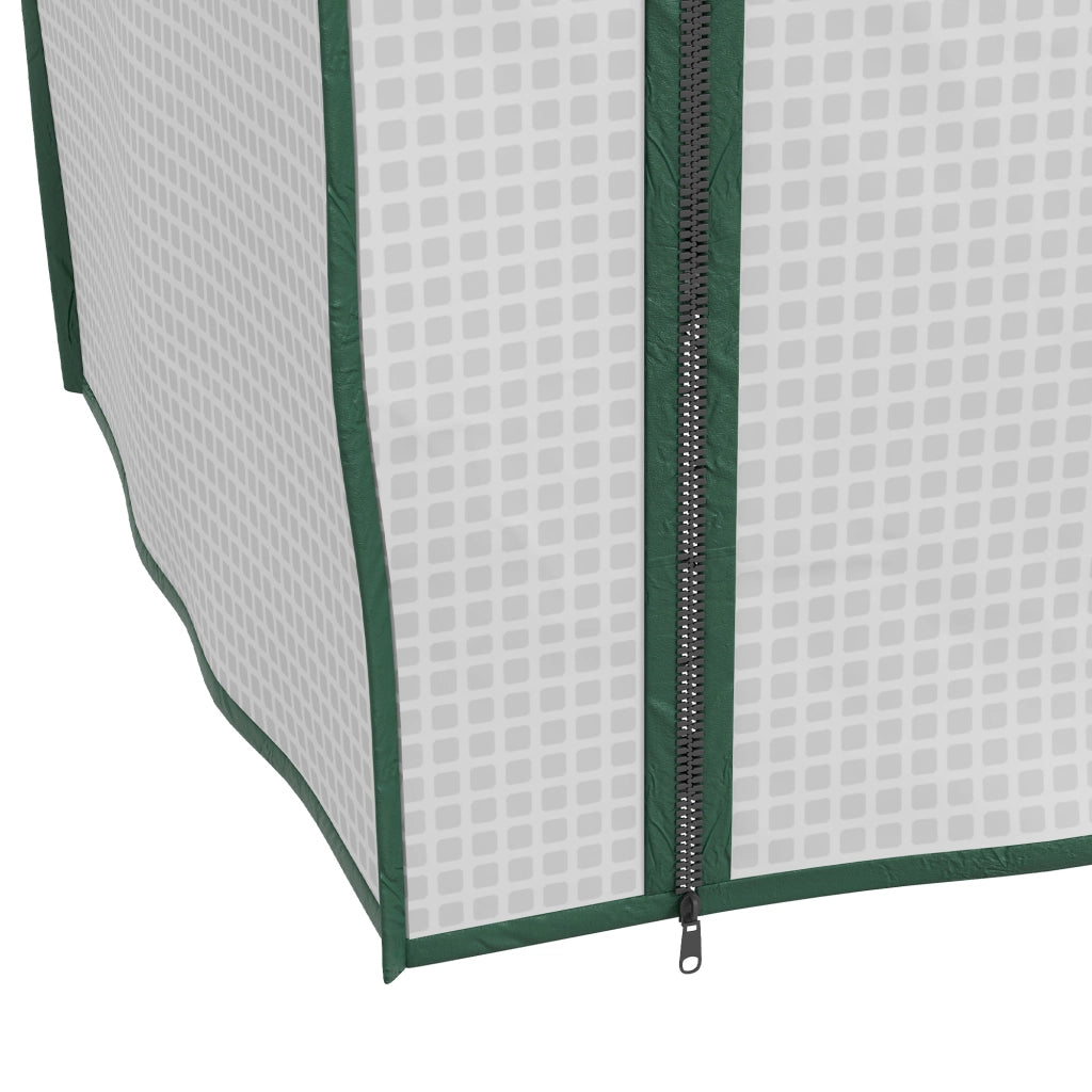 Serra da Giardino con 3 Ripiani ¨C zephmum ¨C 59x39x127 cm Bianco