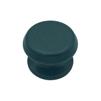 Pomolo fisso per porta SAGUATTI 877/80SAB in alluminio verde opaco