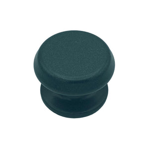 Pomolo fisso per porta SAGUATTI 877/80SAB in alluminio verde opaco