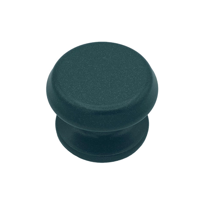 Pomolo fisso per porta SAGUATTI 877/80SAB in alluminio verde opaco