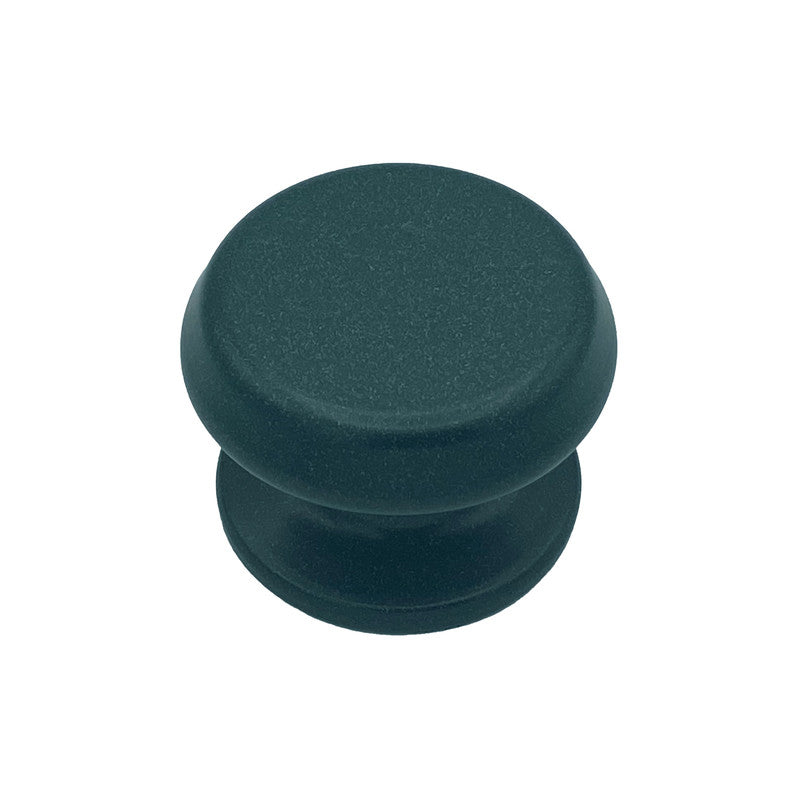 Pomolo fisso per porta SAGUATTI 877/80SAB in alluminio verde opaco