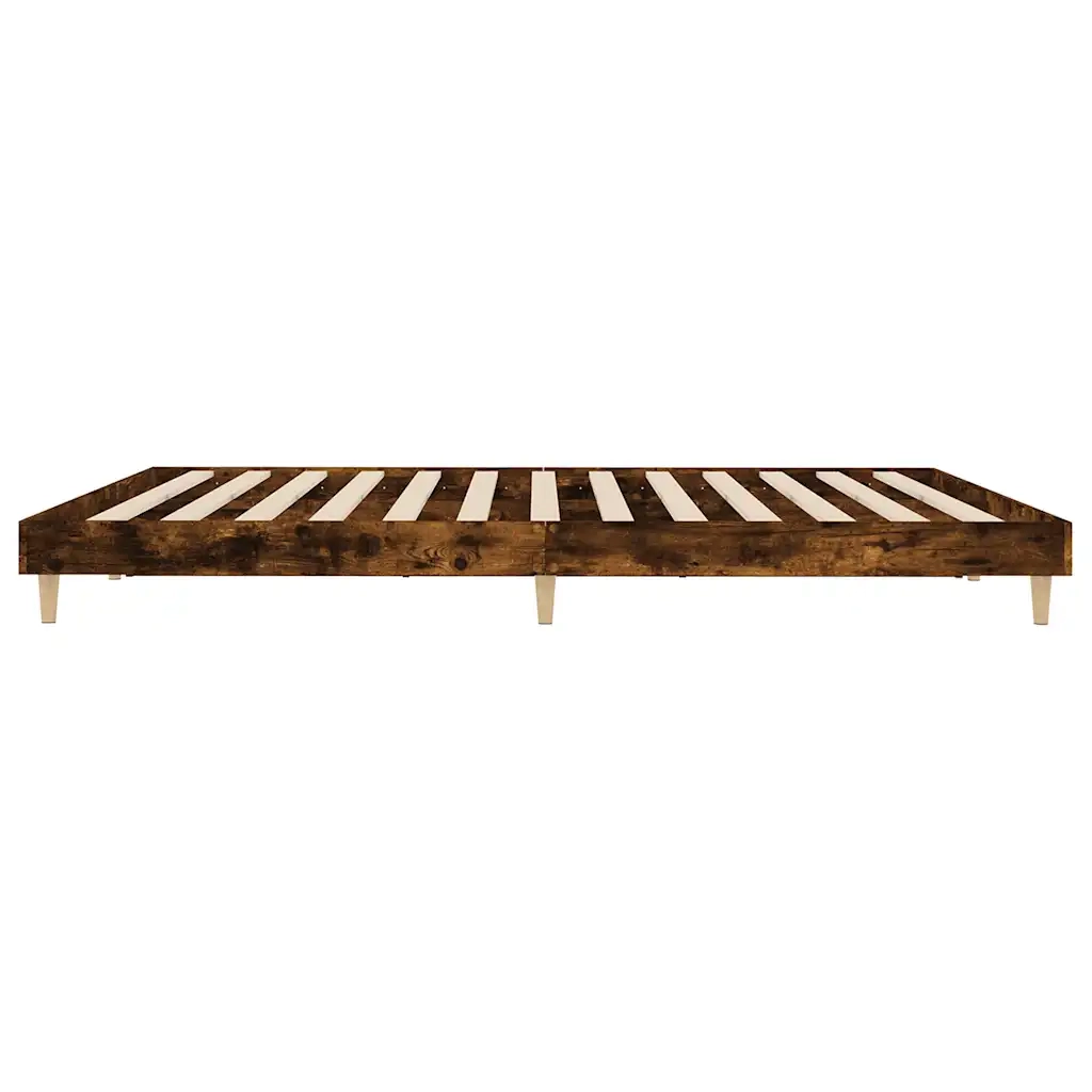 Giroletto senza Materasso Rovere Fumo 120x200 cm in Truciolato 832050
