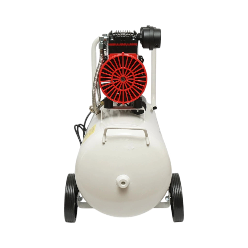 Compressore d'aria da 50 l, motore a 2 cilindri da 1,5 kW/2,1 CV, pressione massima 8 bar, volume d'aria aspirata 155 l/min Breckner Germany