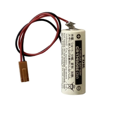 Batteria Lithium 3V FDK (ex Sanyo) CR17450E compatibile con apparecchiature PLC GE FANUC