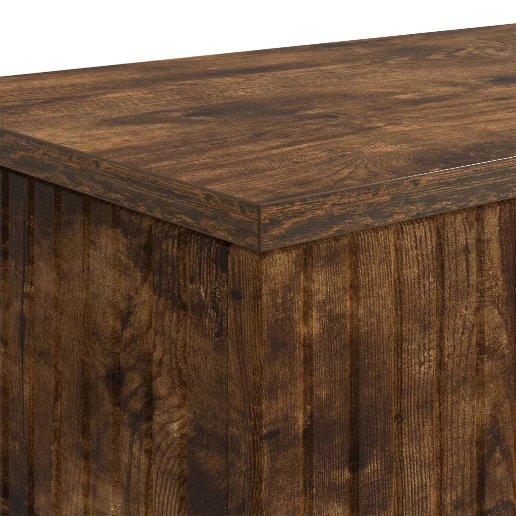 Tavolo consolle Rigato Quercia Affumicata 155 x 29 x 74 cm