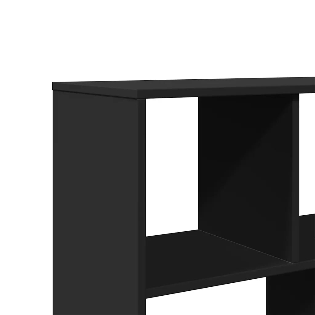 Divisorio Stanza | Paravento | Divisorio Ambienti Nero 100x33x156,5 cm in Truciolato