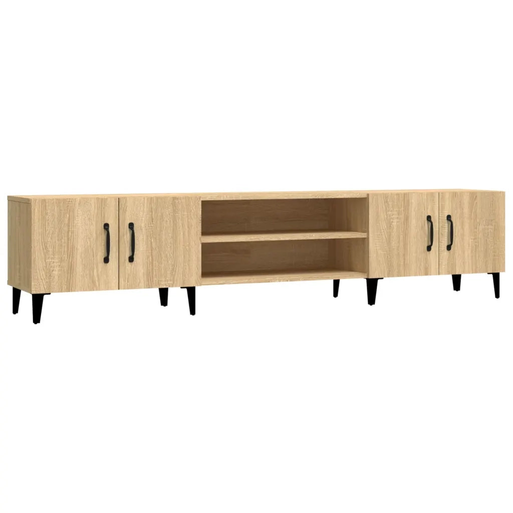 Mobile TV-Credenza per TV-Console TV Rovere Sonoma 180x31,5x40 cm Legno ingegnerizzato 376795