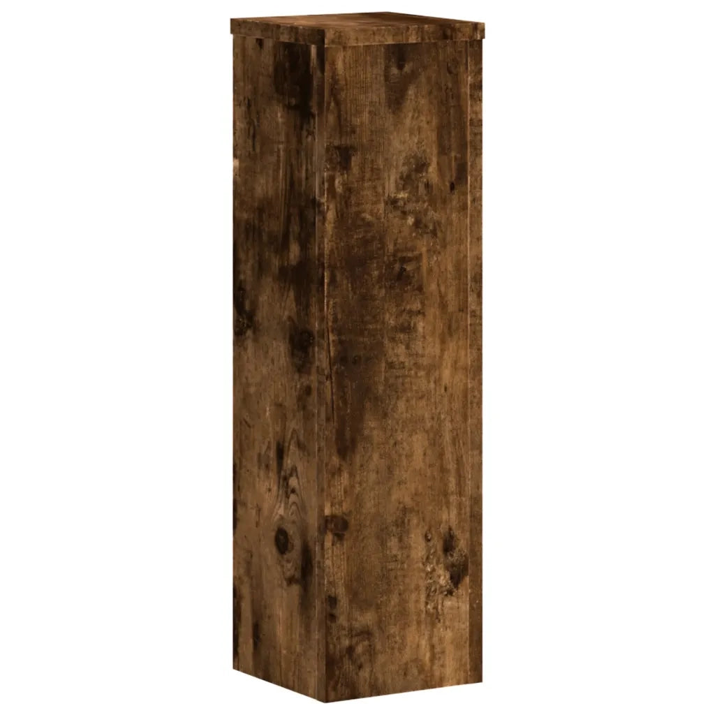 Supporti per piante | Sostegno per piante 2 pz Rovere 17x17x60 cm Legno Multistrato