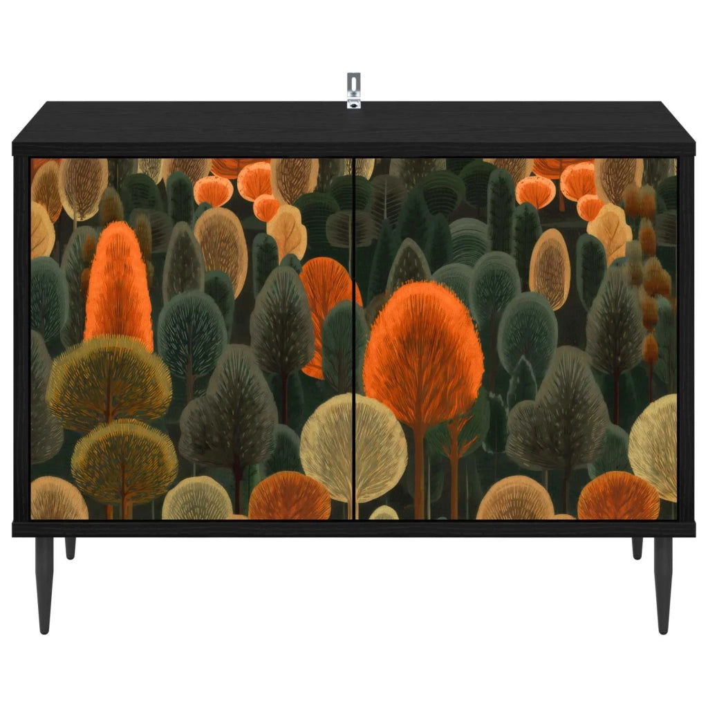 Mobile TV ZAANDAM 69 x 33 x 50,5 cm Rovere Nero 8007020