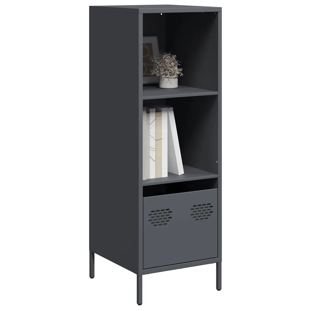 Credenza Antracite 35x39x103,5 cm Acciaio 851378