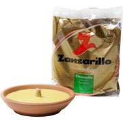 FIACCOLA TERRACOTTA ZANZARILLO - CITRONELLA CM 15 H.MM 35- 25 pezzi