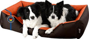 Casa per cani LUPI, guanciale quadrato per cani, letto per cani grande, divano per cani, casa per cani, con coperte rimovibili, lavabile, taglia S-XXXL