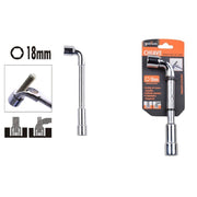 Trade Shop - Chiave Tipo L Bussola 18mm Bocca Esagonale Cromo Vanadio Acciaio 91626 Ferramenta -
