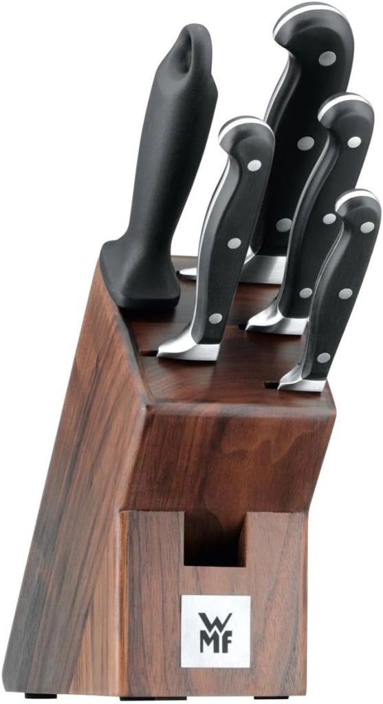 WMF Coltello Set Classe Plus Performance Cut, Acciaio Inox, Nero, 5 Pezzi