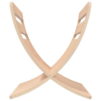 Portariviste da Pavimento in Legno Colore Naturale 241217