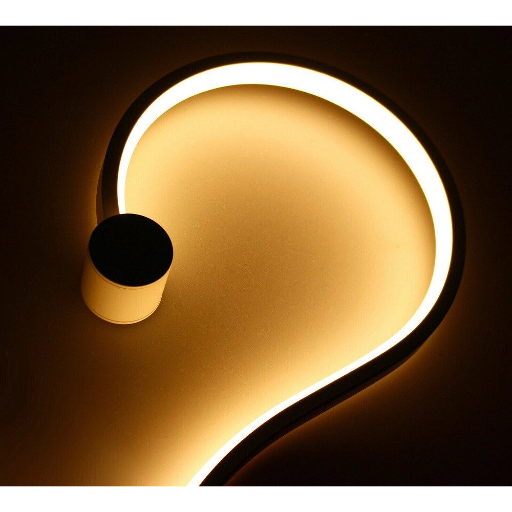 Trade Shop - Applique Da Parete 20w Moderno Luce 3000k 6500k 4000k Lampada Per Interni E12 -