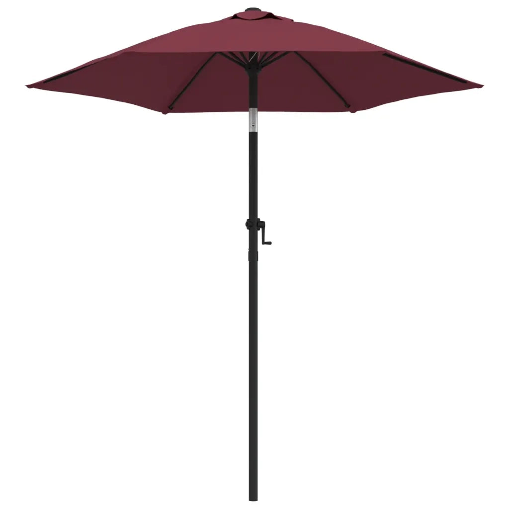 Ombrellone Rosso Borgogna 200x211 cm in Alluminio cod mxl 71523