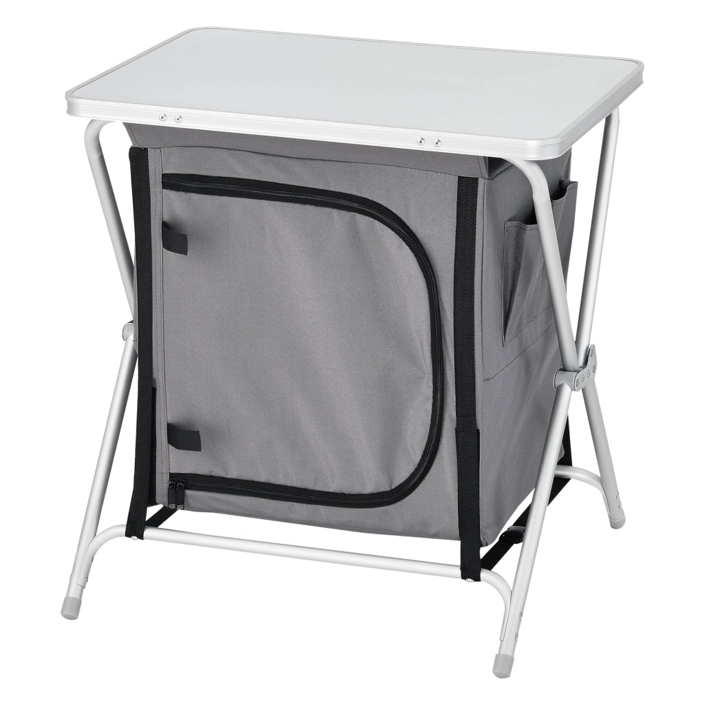 Mobile da cucina pieghevole da esterno Tullinge 64 x 60 x 45 cm grigio 03_0008671