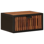 Comodino a muro fatto a mano Naturale 40 x 30 x 20 cm 42020088