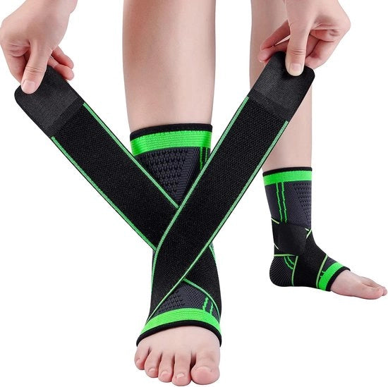Bracciali Singoli - Adattivi e Flessibili - Per Illegamento e Strappi di Tendine - Riducono Dolore e Gonfiore - Ideali per lo Sport e il Recupero