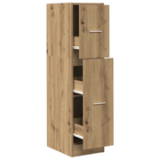 Armadietto da Farmacia Rovere 30x41x118 cm in Truciolato