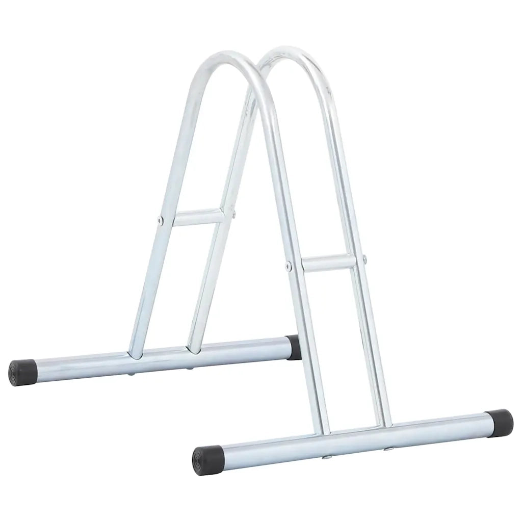 Supporto per 1 Bici da Pavimento Autoportante Acciaio Zincato 4005564