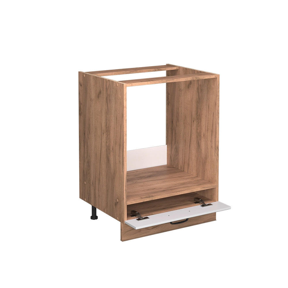 Vicco Mobile per forno da incasso Bianco casa di campagna 60 cm senza piano di lavoro