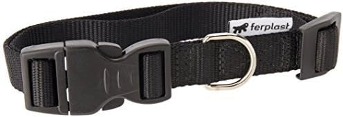 COLLARE PER CANI 'CLUB C' mm 10 x cm 23÷32 - Col. Nero - FERPLAST