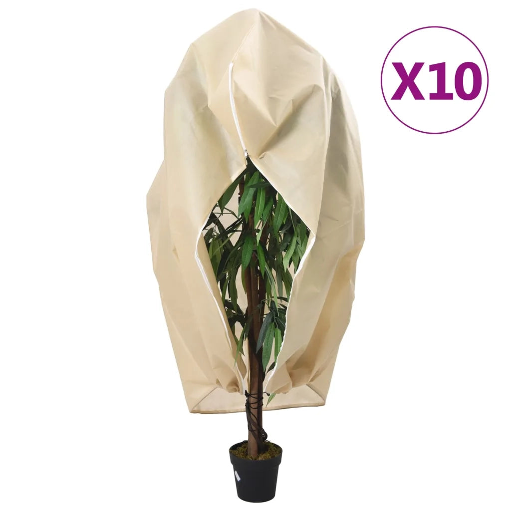 Coperture con Cerniera per Piante 10pz 70 g/mÂ² 3,93x3 mcod mxl 83793