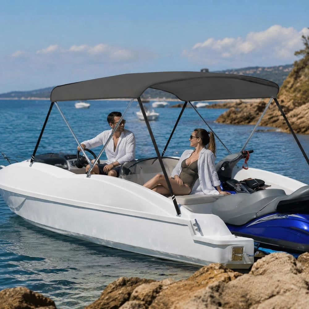 2-Bow Bimini Top Anthracite 150x120x110 Cm