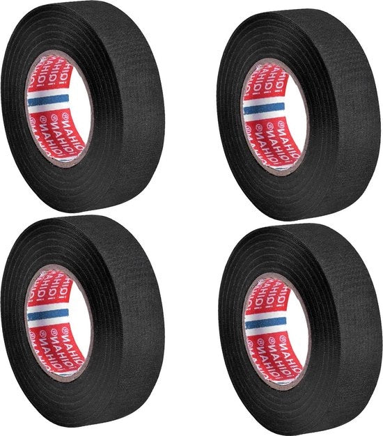Telaio autoadesivo resistente alle fiamme - Termoresistente - Nero - 15 mm x 20 m