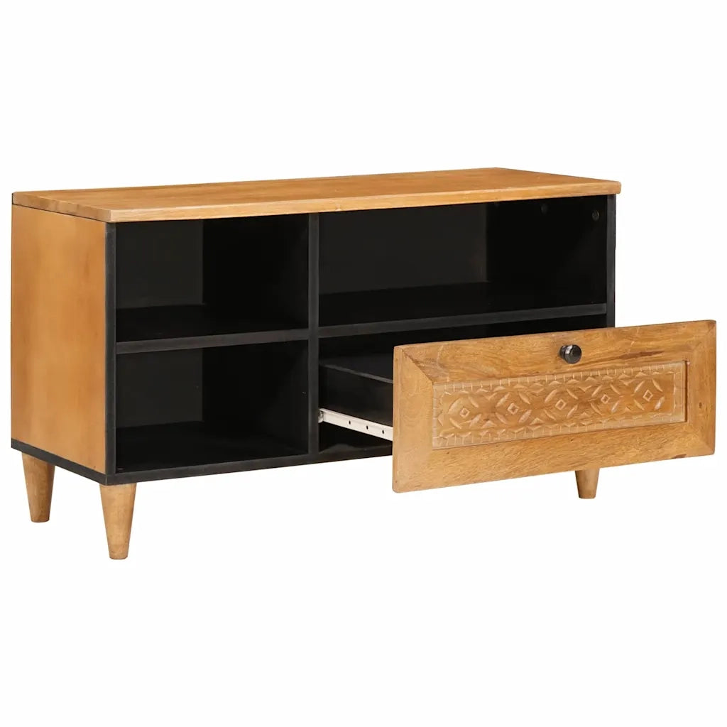 Unità TV Marrone Chiaro 80 x 33 x 46 cm Legno multistrato 4018097