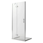 Porta Doccia 70CM H190 Vetro Trasparente con Easy-Clean mod. Flip Anta + Profilo