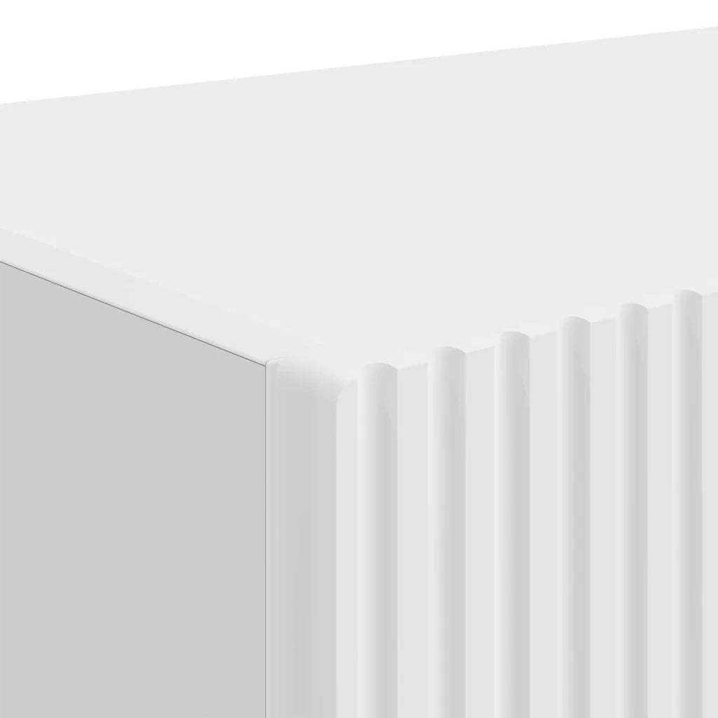 Mobile TV da parete Bianco 60 x 31 x 29,5 cm Legno multistrato