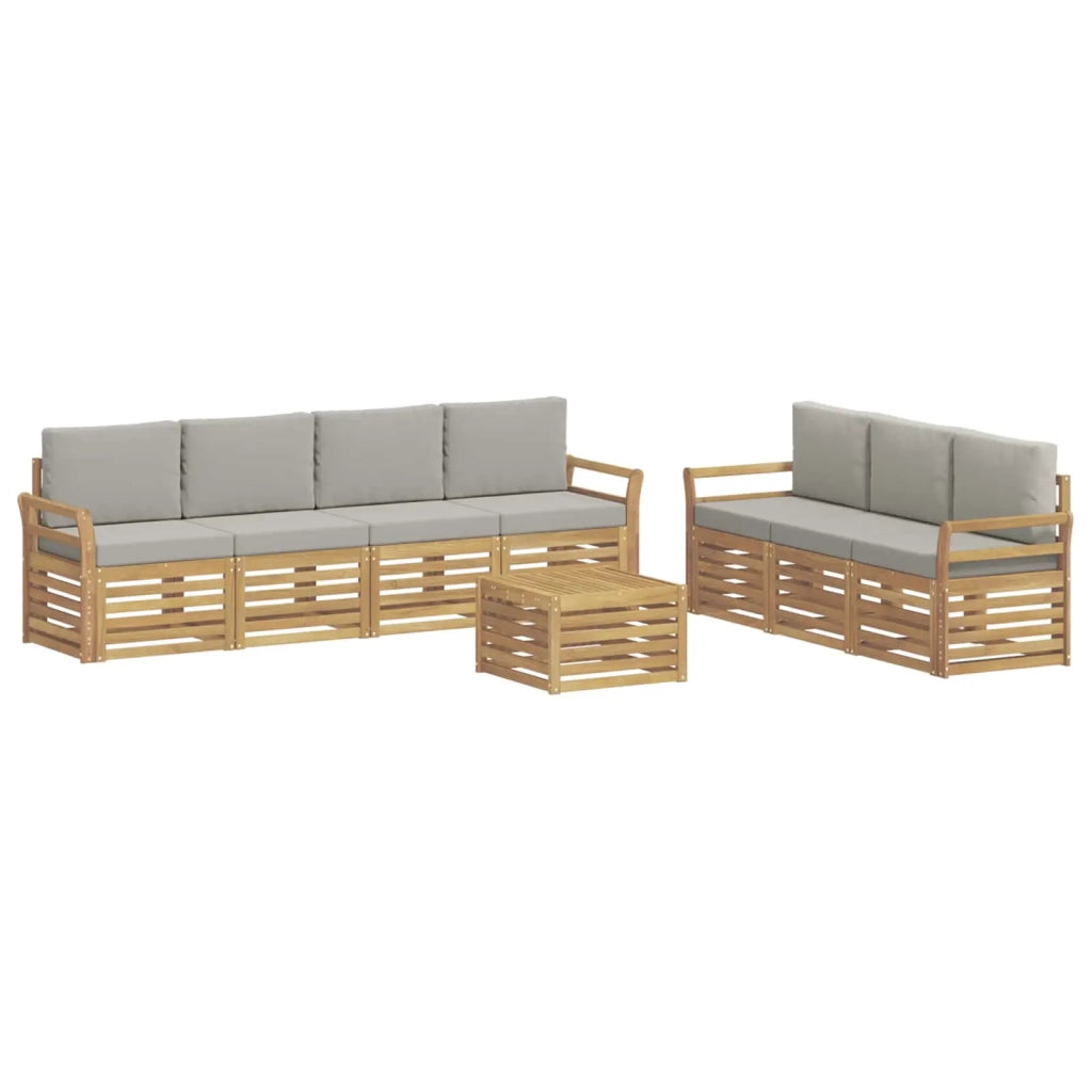 Set divani Legno di Acacia Massello 3391516