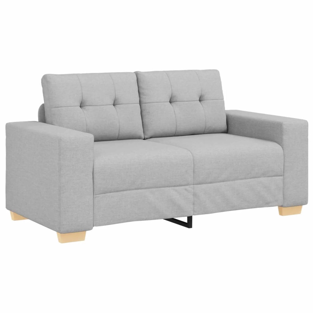 | Divano a due posti | con cuscino Grigio Nuvola Tessuto 4105076