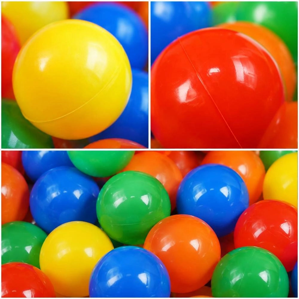 Ball Pit Balls, 250 Pieces, Multicolored