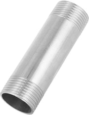 Connettore a filo - 1 pollice NPT - Acciaio inox 304 - Materiale resistente e robusto - Connettiore maschio - Per tubi e impianti - Metallico.
